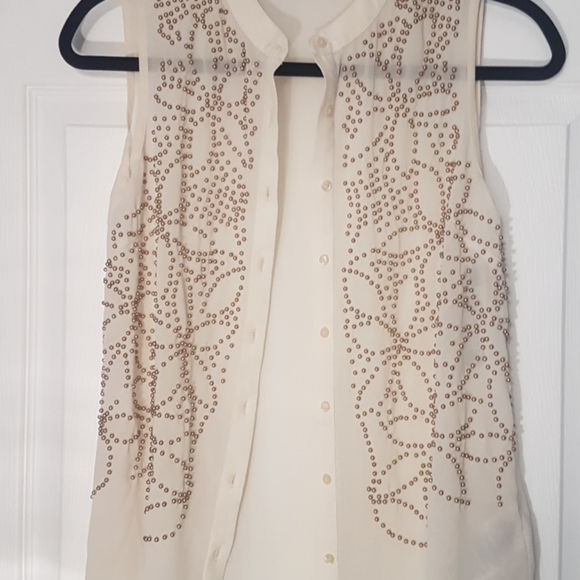 GUESS white blouse - Picture 9 of 13